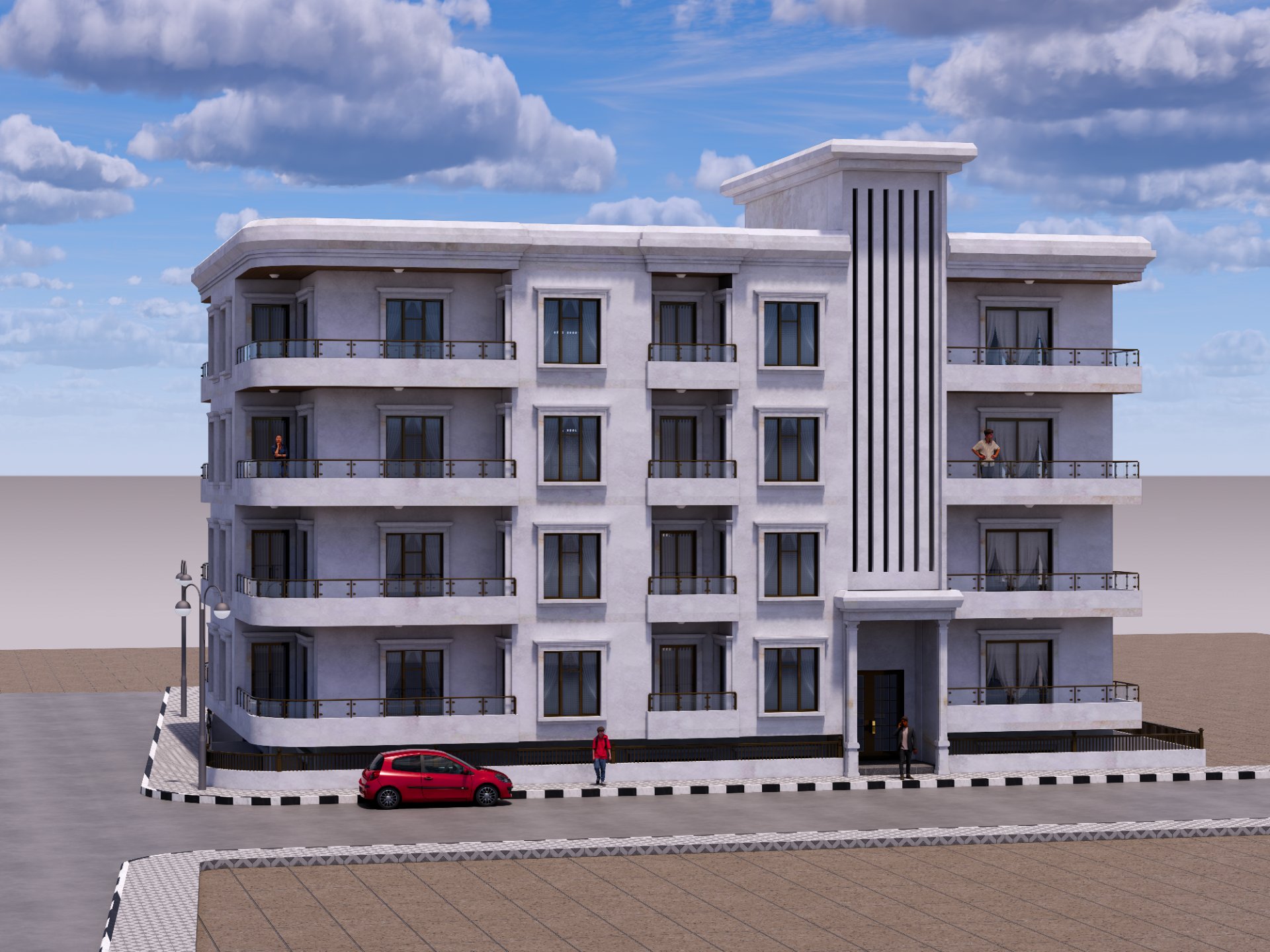 شقة للبيع في حلب • حريتان 3 غرف 117م² مساحة الحديقة 80 م² - صورة 2