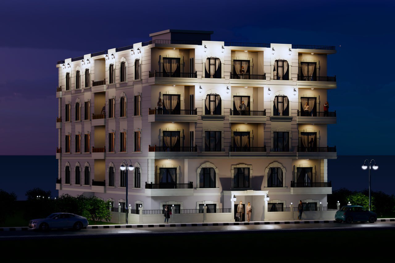 للبيع بالتقسيط عدة شقق سكنية قيد الانشاء حريتان شارع بغداد - صورة 3