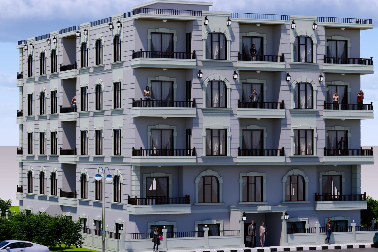 للبيع بالتقسيط عدة شقق سكنية قيد الانشاء حريتان شارع بغداد - صورة 1