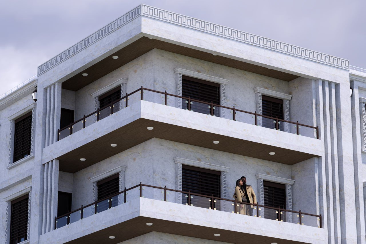 للبيع بالتقسيط  لمدة سنة عدة شقق سكنية قيد الانشاء حريتان شارع بغداد - صورة 4