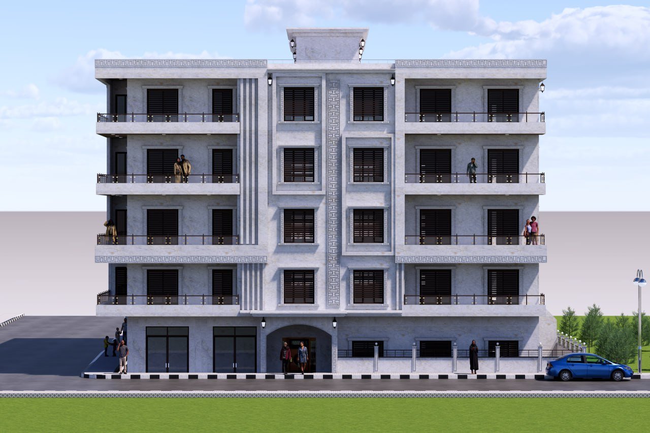 للبيع بالتقسيط  لمدة سنة عدة شقق سكنية قيد الانشاء حريتان شارع بغداد - صورة 3