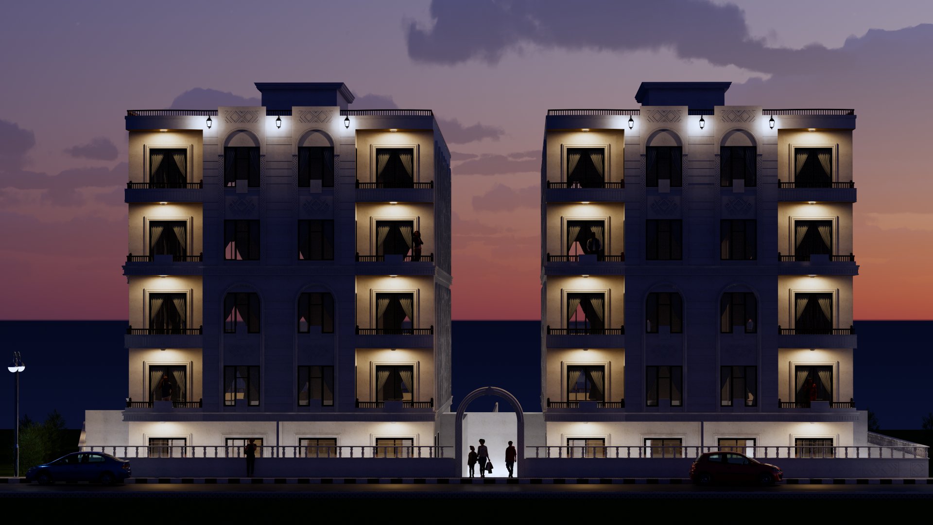 للبيع بالتقسيط عدة شقق سكنية قيد الانشاء حريتان خلف المخفر - صورة 9