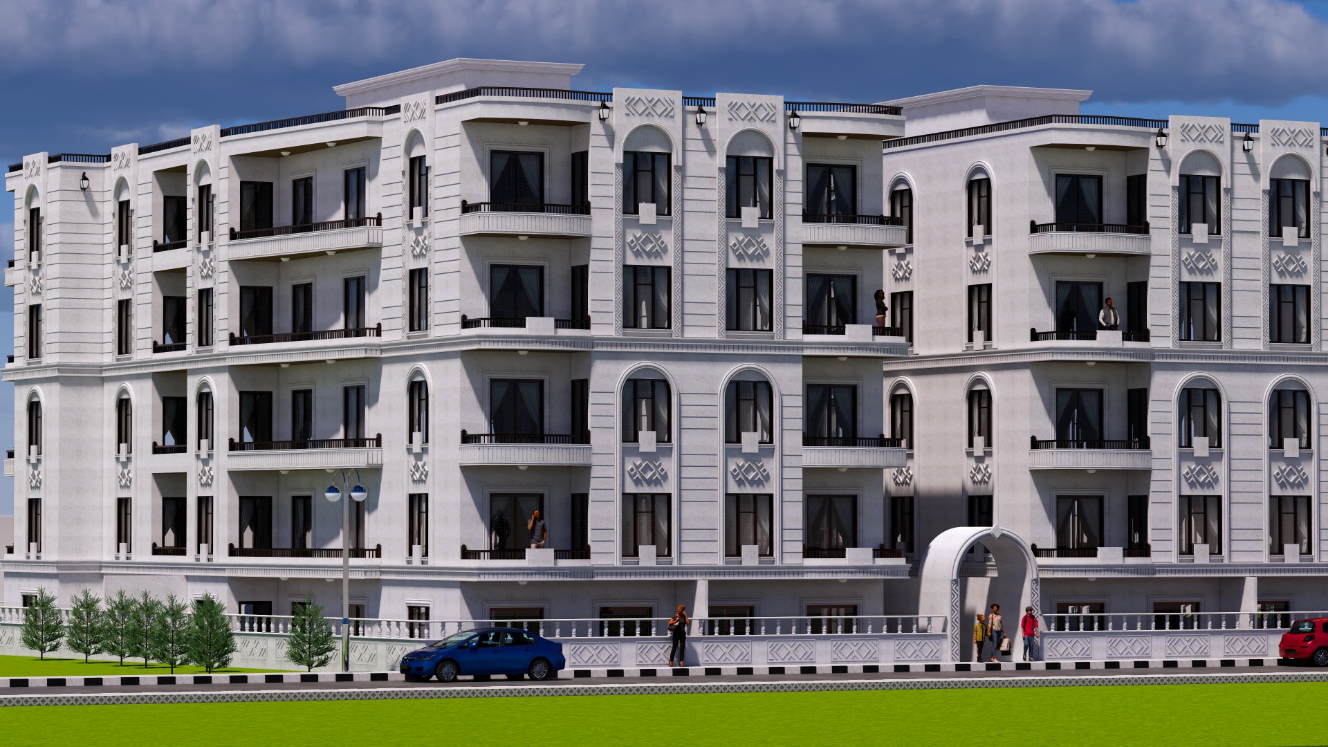 للبيع بالتقسيط عدة شقق سكنية قيد الانشاء حريتان خلف المخفر - صورة 3