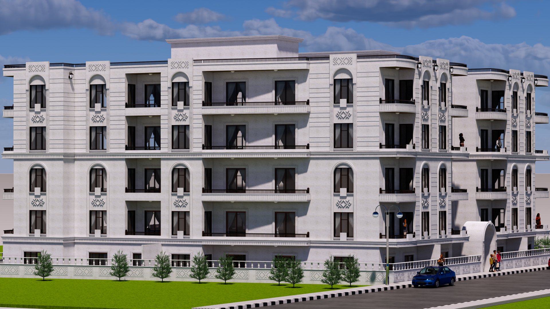 للبيع بالتقسيط عدة شقق سكنية قيد الانشاء حريتان خلف المخفر - صورة 7