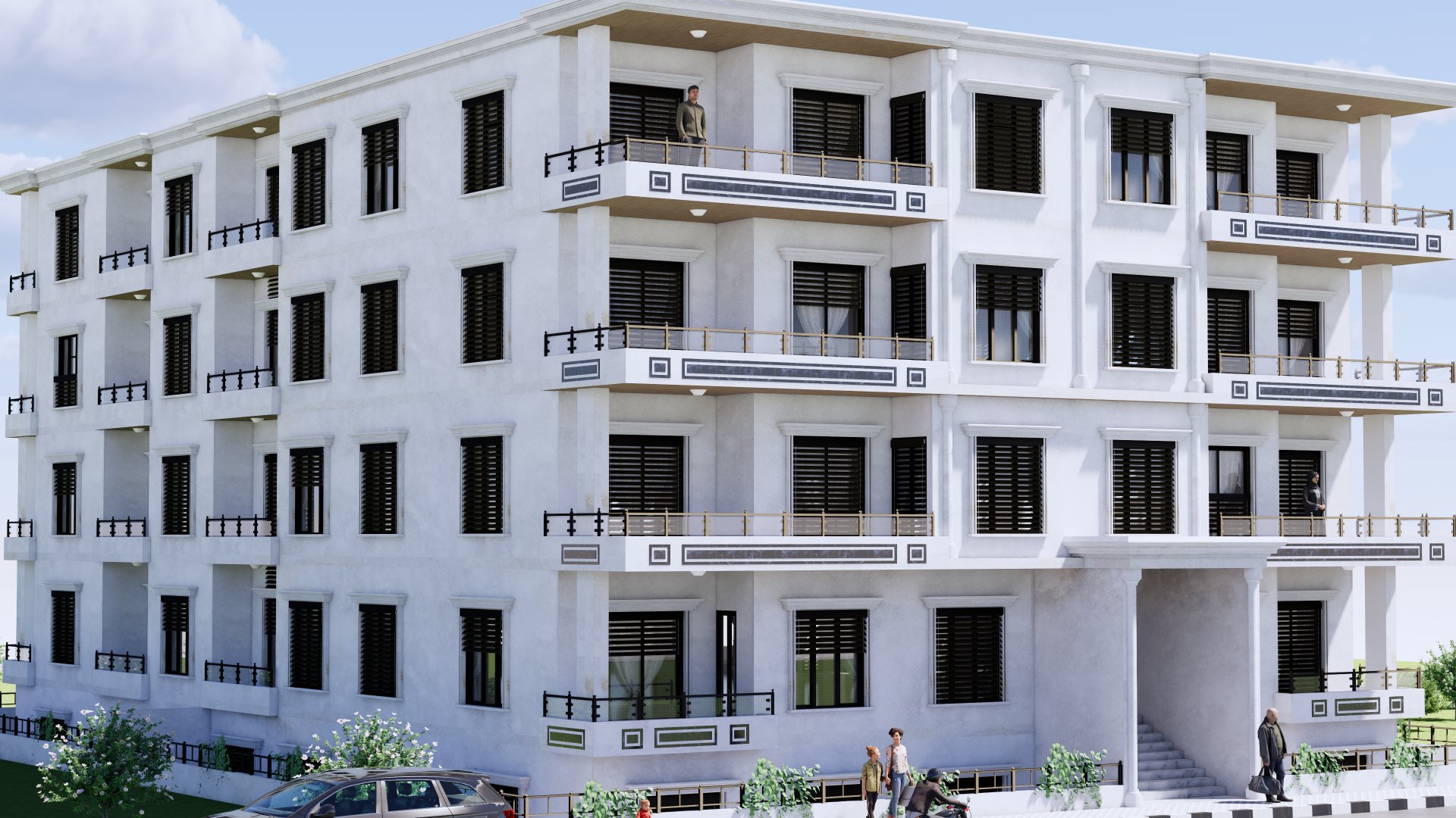 للبيع بحريتان  منطقة القبر الانكليزي بالتقسيط عدة شقق سكنية قيد الانشاء - صورة 4