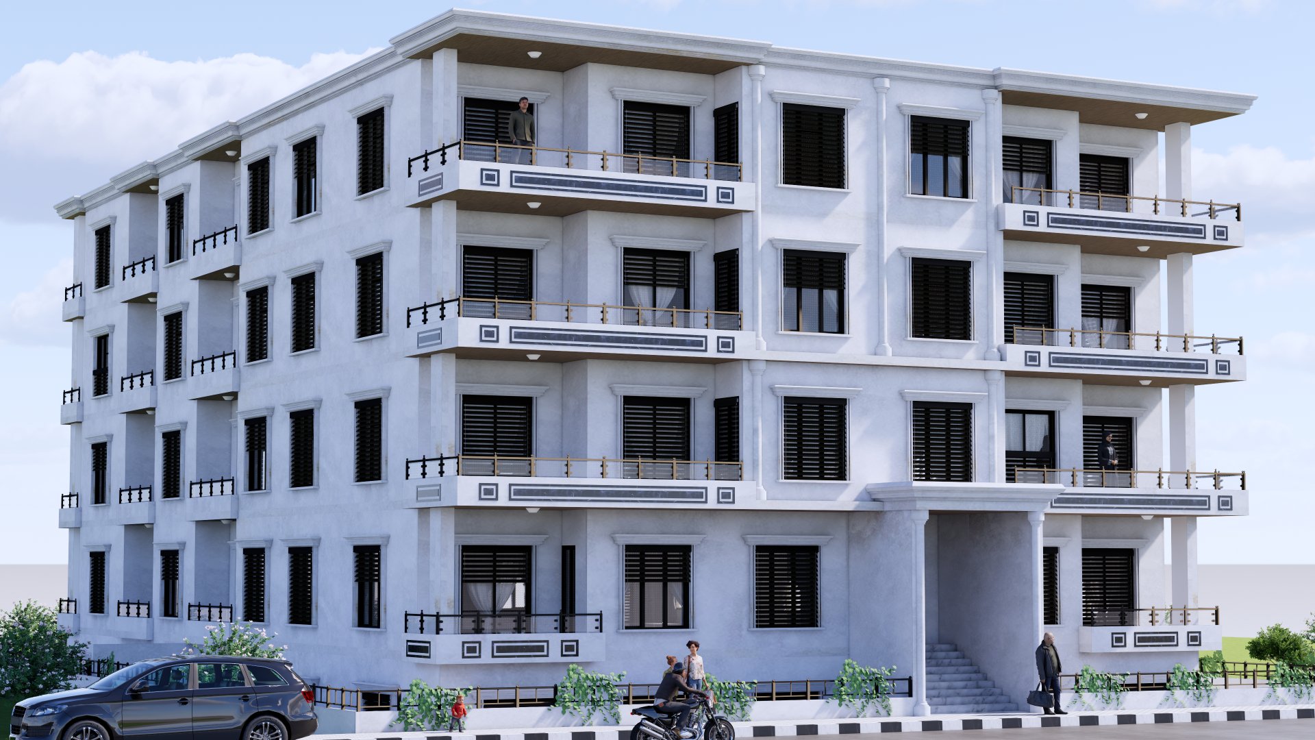 للبيع بحريتان  منطقة القبر الانكليزي بالتقسيط عدة شقق سكنية قيد الانشاء - صورة 2