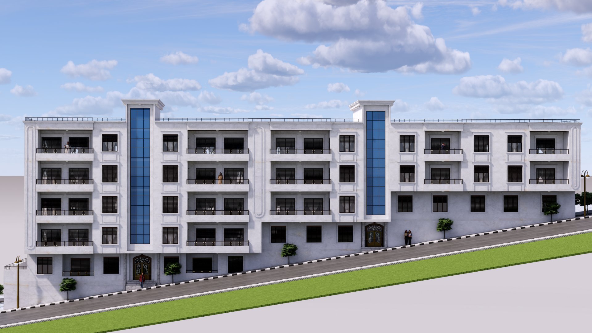 للبيع بالتقسيط عدة شقق سكنية قيد الانشاء حريتان شارع ال16 - صورة 6