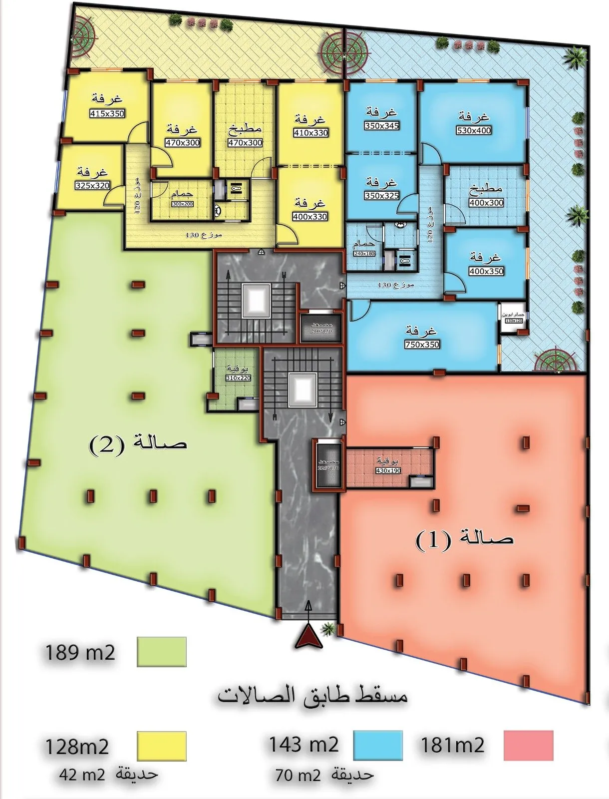 للبيع بالتقسيط عدة شقق سكنية قيد الانشاء حريتان  بشارع بغداد
