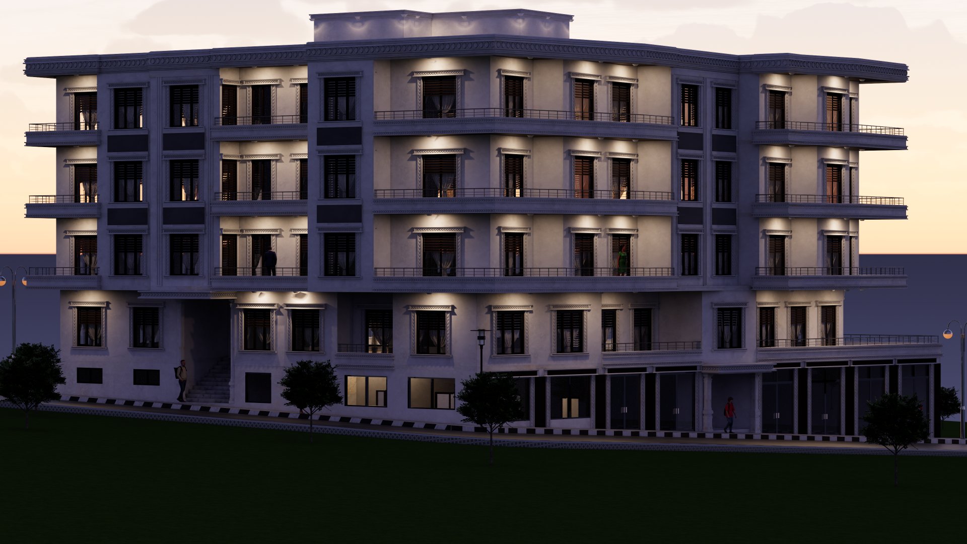 للبيع بالتقسيط عدة شقق سكنية قيد الانشاء حريتان  بشارع بغداد - صورة 7