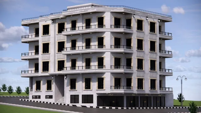 للبيع بالتقسيط عدة شقق سكنية قيد الانشاء حريتان منطقة النحاس