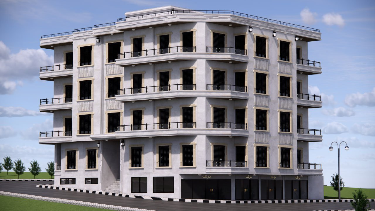 للبيع بالتقسيط عدة شقق سكنية قيد الانشاء حريتان منطقة النحاس - صورة 1